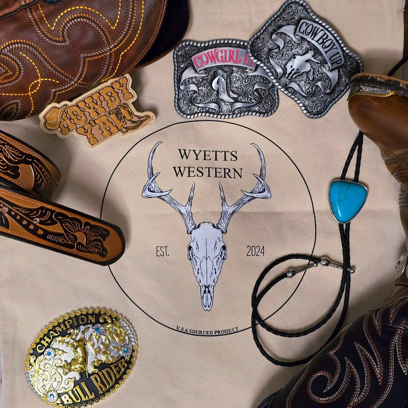 Wyett's Western stall at Nashville Days country music festival, Leicestershire